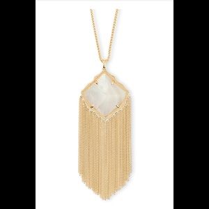 Kingston Gold Long Pendant Necklace Kendra Scott